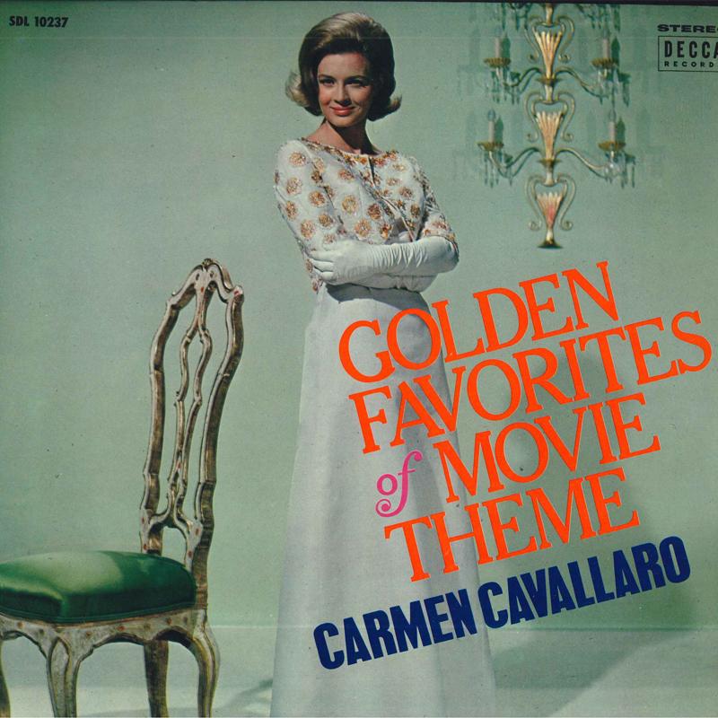 Виниловая пластинка CARMEN CAVALLARO Золотые хиты из фильмов SDL10237 DECCA Япония Саундтреки Мюзиклы Б/у