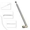1Pcs 7 Sections Telescopic Antenna 7104 7120 Replacement Aerial  for Radio TV Replacement