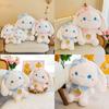 65 см Sanrio Kawaii Клубничный Киннаморолл Плюшевая Игрушка Набивная Кукла Аниме Длинная Подушка Подушка Детский Подарок на День Рождения для Девочек Женщин