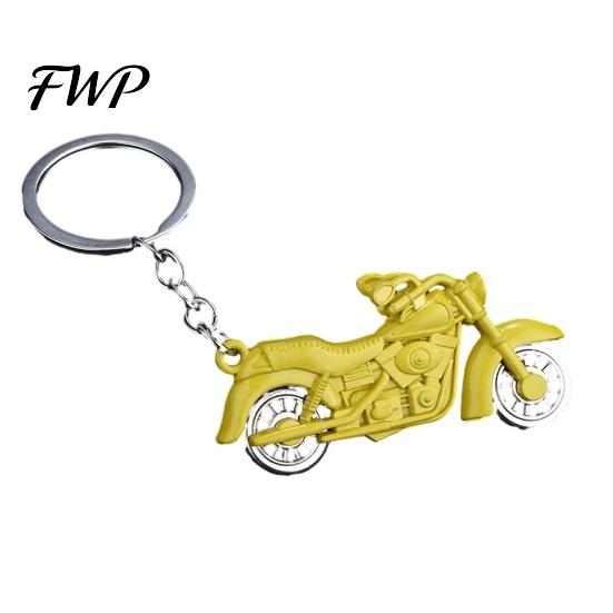 Retro Motorcycle Keyring Keychain Pendant Design Zinc Alloy Key Chain with Enthusiast Gift Metal Buckle Lightweight Holder Backpack Car Accessory