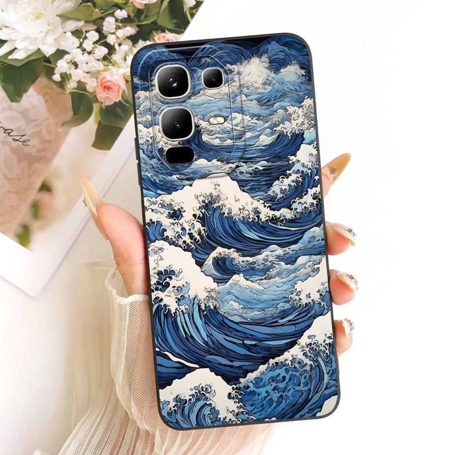 Чехол для Infinix Note 50X X6857B Милый Мультяшный Кролик Ударопрочный Мягкий ТПУ Чехол для Телефона Для Infinix Note 50X Note50X 5G Fundas