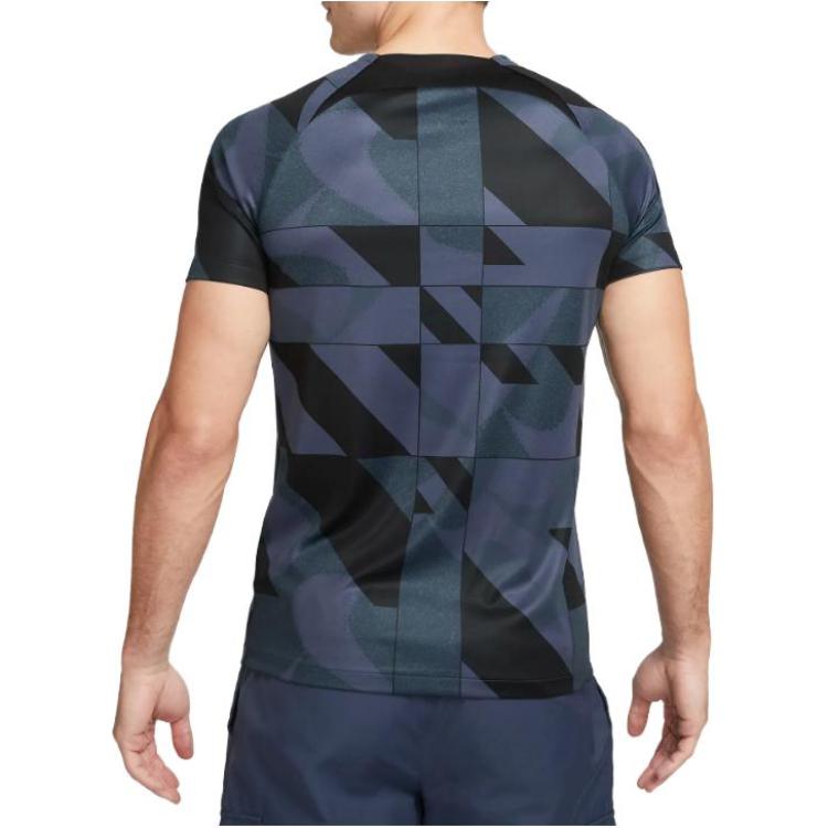 Nike Футболка мужская FC Barcelona Academy Pro Third Dri-FIT Logo, темно-синяя DZ1337-438