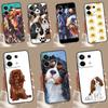 Чехол для Xiaomi Redmi Note 13 Pro 12 11 9 10 Pro 12S 11S 10S 9S Redmi 12 10C 12C 13C с изображением Кавалер-кинг-чарльз-спаниеля