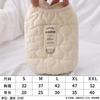 Dog Winter Fleece Vest Warm Pet Coat With Traction Buckle Small Medium Dogs