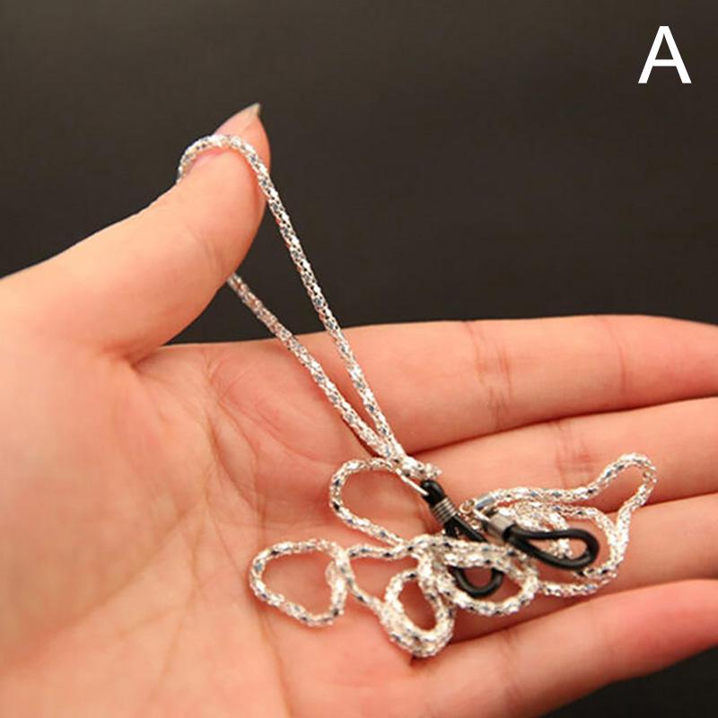 Fashion Luxury Fashion Glasses Women Men Non-slip Glasses Chain Vintage Metal Eyeglass Lanyard Vintage Reading Glasses Necklace Eye Wear Accessories