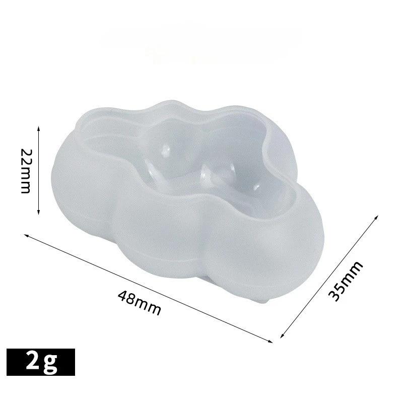 3D Silicone Epoxy Resin Mold UV Epoxy Resin Crafts Jewelry Making Tool Cake Cany Mousse Molds Handmade Soap Candle Craft Gift