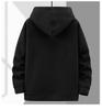 Men's Plus Size Thick Fleece Hooded Jacket - Extra Warm and Composite Design