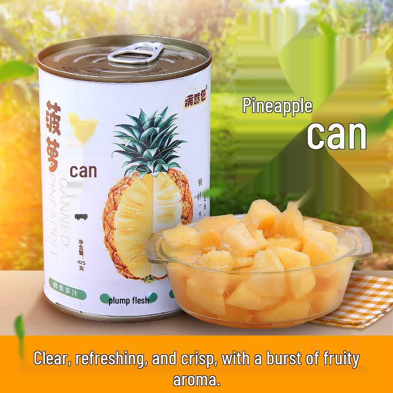 Фрукты в сиропе консервированные Manyi Bao