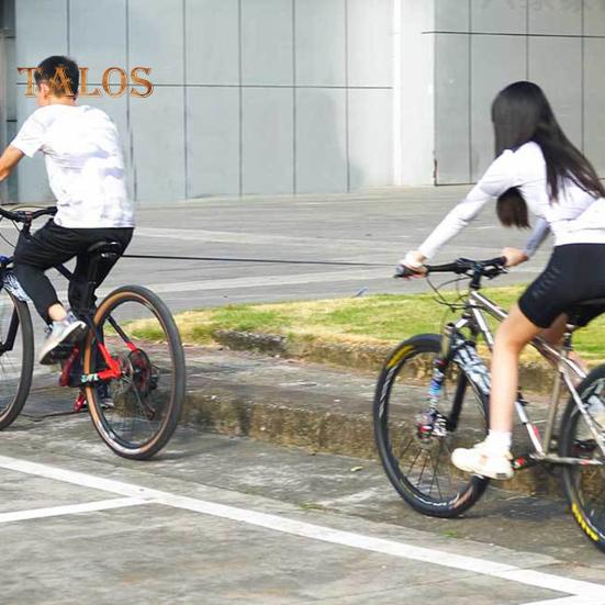 Outdoor Mountain Bicycle Tow Rope Heavy Duty Retractable Parent-child Kids MTB Road Bike Pull Strap Behind Bike Traction Device Bike Accessories