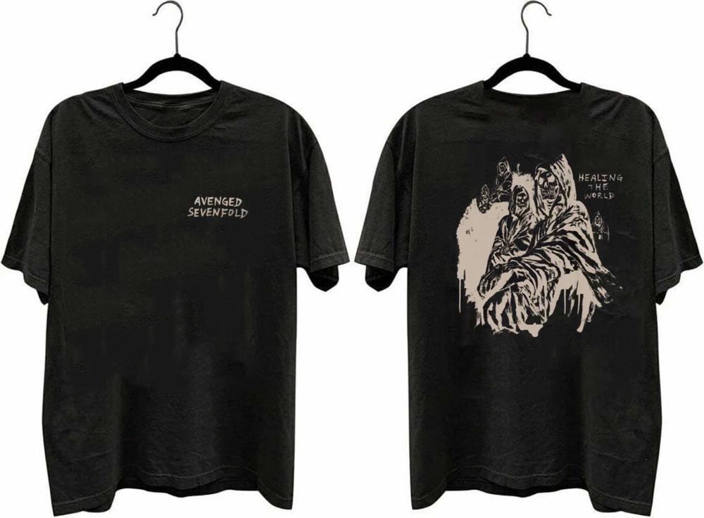 Avenged Sevenfold Футболка Healing The World S5XL Унисекс Футболка