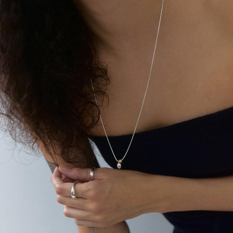 Mimesi Combi Ball Necklace (3color)