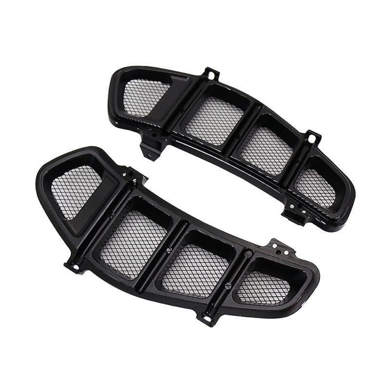 AA-For VESPA GTS300 GTS250 2013-2020 Motorcycle Accessories Left Right Radiator Guard Grille Protector Bezel Cover