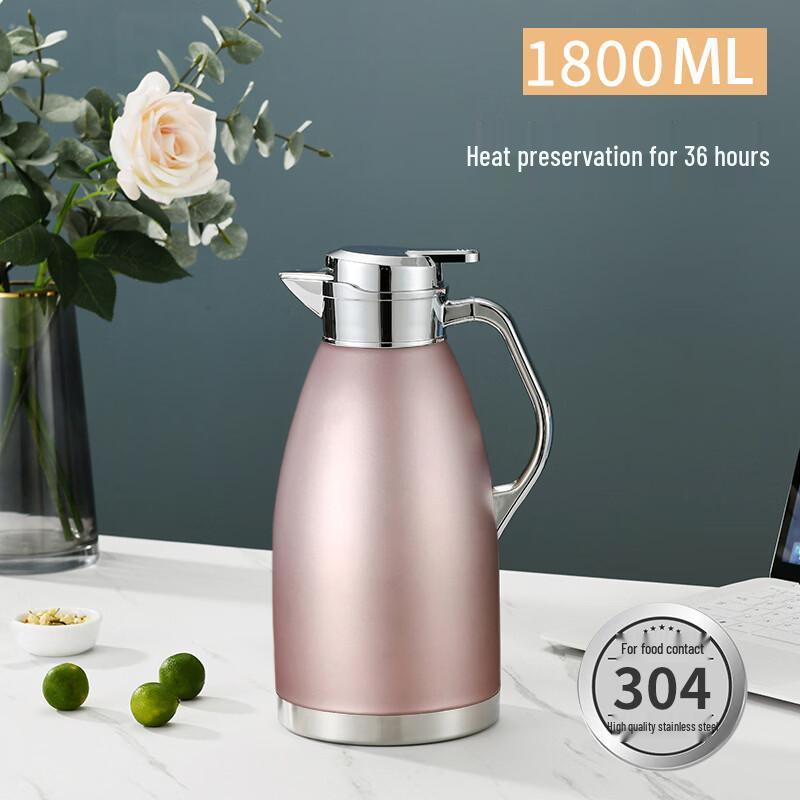 Двухстенная вакуумная колба ChuyiQi из нержавеющей стали 316/304, 1,8 л