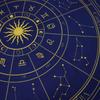 2x Tarot Reading Cloth Zodiac Wheel Navy Gold 75x75cm