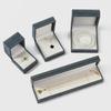 Luxurious Velvet Jewelry Box with Thickened Right-Angle Convex Edges for Rings, Pendants, and Bracelets