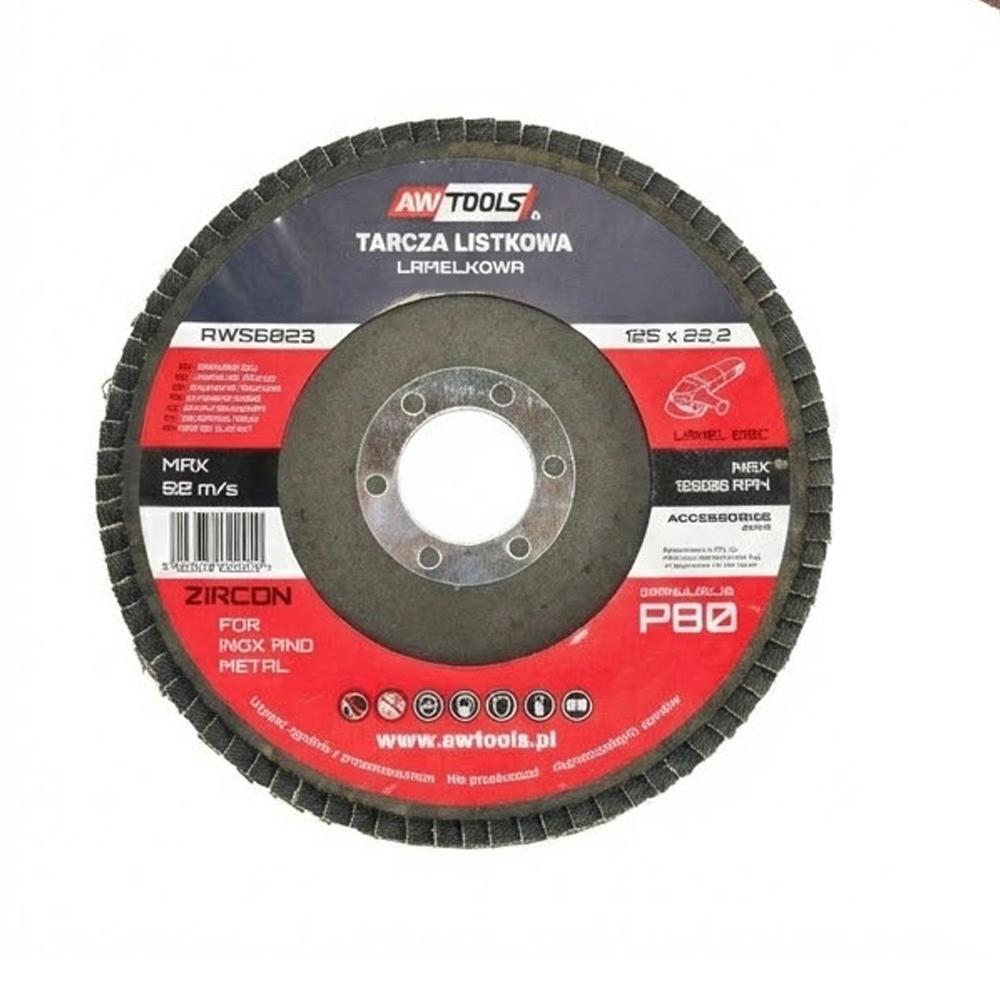 AW Tools 100 Grit Zirconium Flap Disc