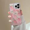 Для Iphone 11 12 13mini 14 Pro Max чехол для телефона Sweet Fresh Прозрачный рисунок тюльпан против падения для Iphone Xr Xxs Max 78 Plus Se2