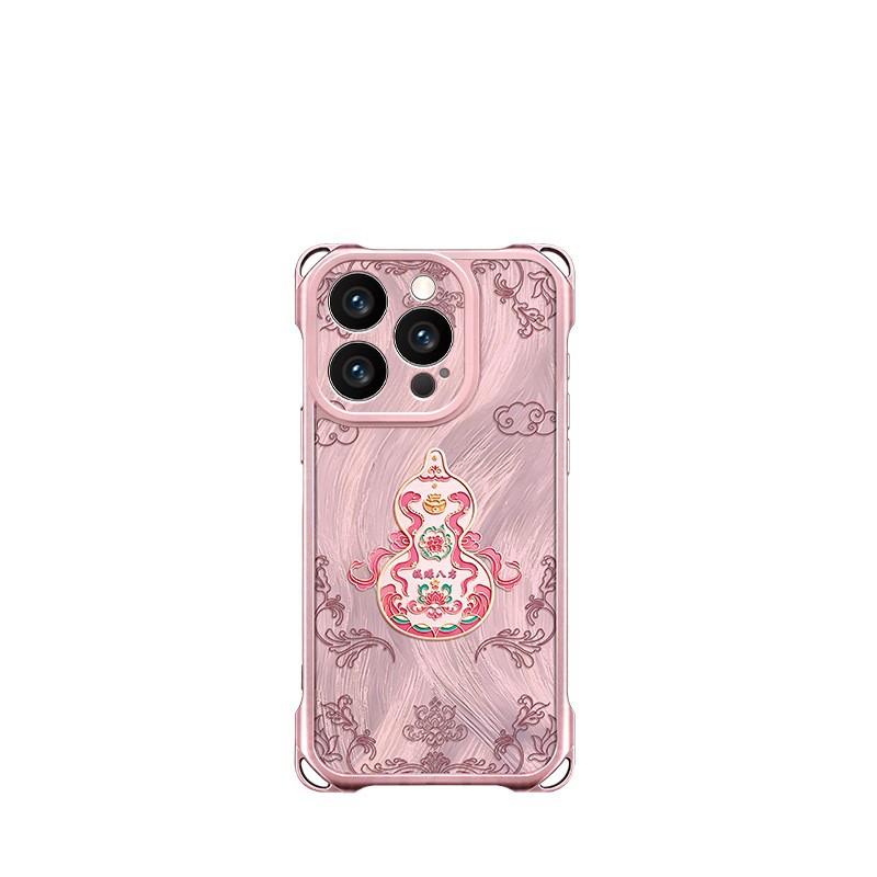 Чехол Xiangyun gourd подходит для мобильного телефона Apple 13Pro 17 держатель 16 с ремешком 15p противоударный 14 продвинутый 13 женский