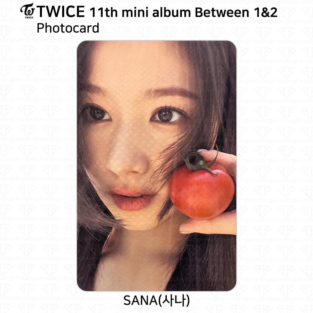 Twice 11-й мини-альбом между 1 и 2 Sana, фотокарточка, открытка, наклейка Polaroid POB