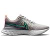 Nike Женские кроссовки React Infinity Run Flyknit 2 Violet Ash Light Menta Фиолетовый Частично-серый Платиновый оттенок DC4629-500