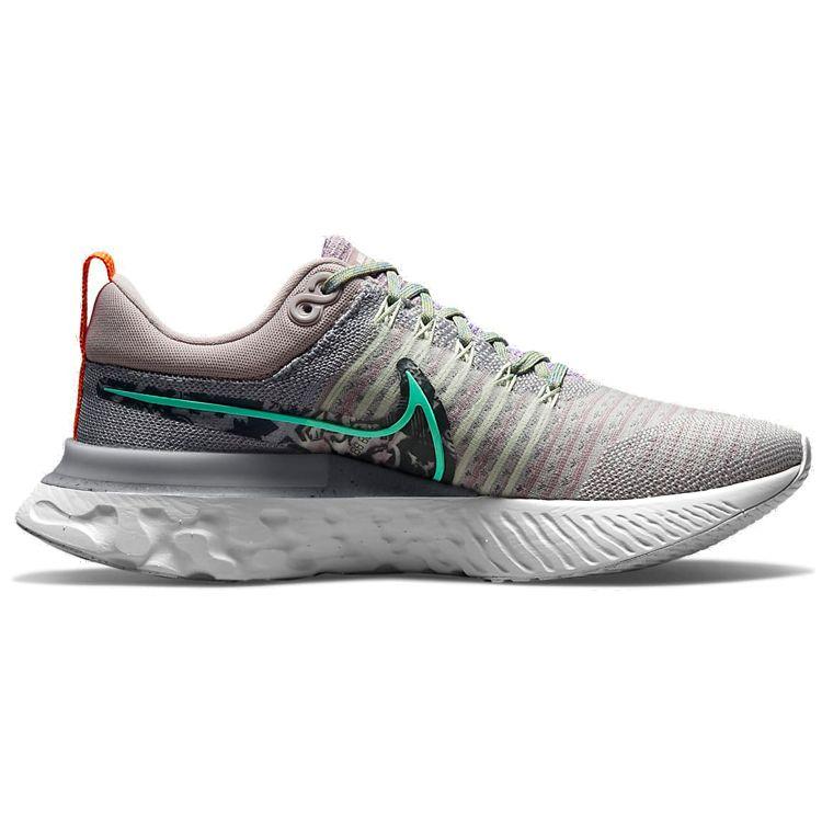 Nike Женские кроссовки React Infinity Run Flyknit 2 Violet Ash Light Menta Фиолетовый Частично-серый Платиновый оттенок DC4629-500