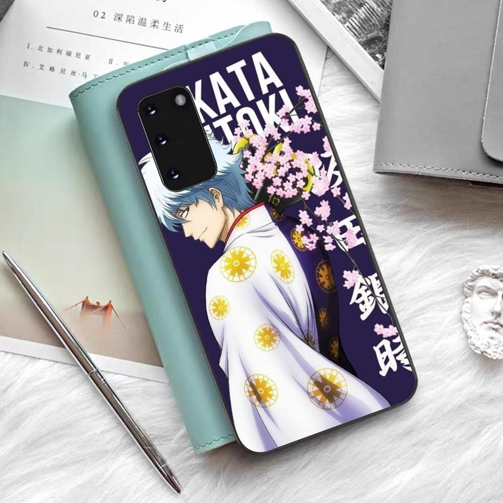 Чехол для телефона с аниме Гинтама для Samsung S 9 10 20 21 22 23 30 23plus Lite Ultra FE S10lite Fundas