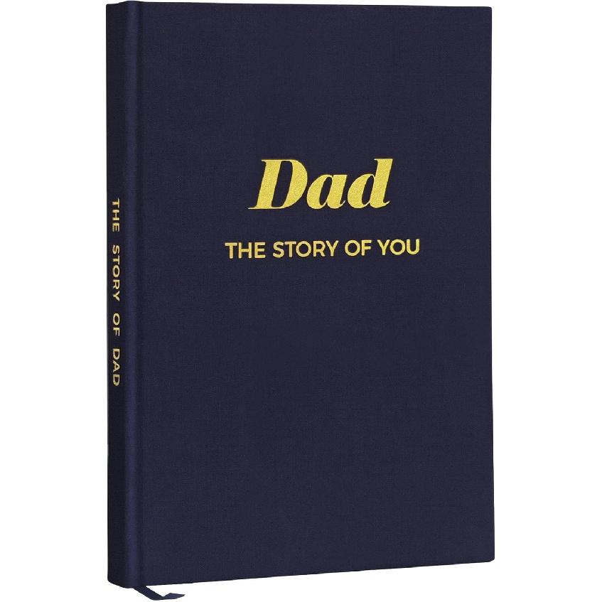Dad I Want to Know Your Life Story Leather Journal (Hardcover) - Birthday Gifts for Dad - Guided Legacy Journal to Share His Life Story - Ideal Gifts