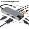 5 In 1 USB C Hub HDMI Adapter USB 3 0 Ports for Laptop Monitor Projection Multi Port Type C Dock
