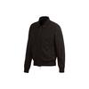 FW21 Embroidered Logo Solid Color Zip Jacket Men Jackets Black FN3405