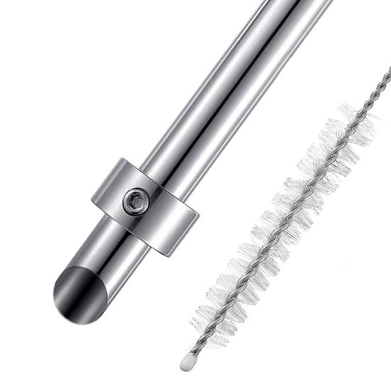 Пунш из нержавеющей стали для пластиковых крышек, пунш для крышек стаканов для напитков, инструмент для пробивания отверстий для соломинок с регулируемой глубиной для стаканов для лимонада, крышек для еды на вынос