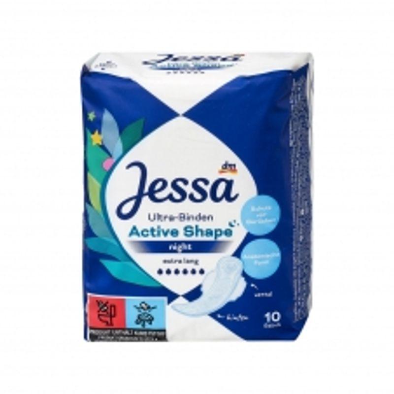 Jessa Ultra Winged Overnight 10-pack (Individually Wrapped)