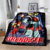 UFO ROBO GRENDIZER GOLDORAK Printed Blankets Warm Blankets Picnic Blanket Home Travel Blanket Birthday Gift