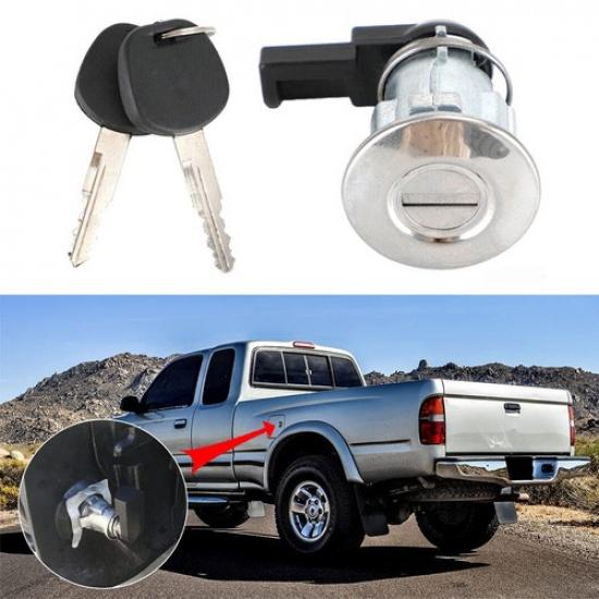Цилиндр замка лючка бензобака с ключом для Toyota Tacoma 1995-2004, Tundra 2000-2003