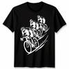 3 Cyclists Unisex T Shirt Cycling Bike Rider Cycle Gift Idea Graphic Tee