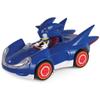 NKOK Sonic the Hedgehog Racing Action Figure Blue All-Stars Pull-Back - Small,
