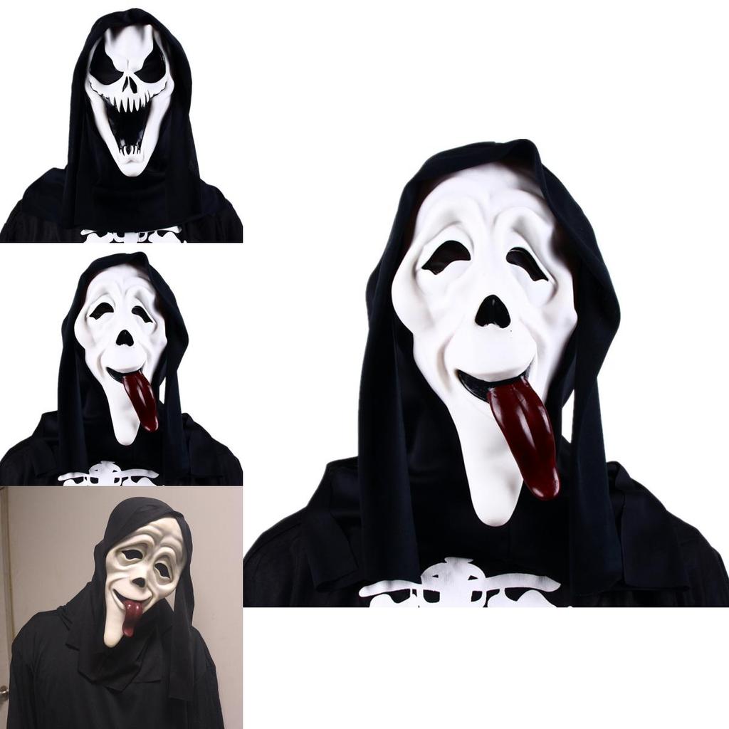 Scare Your Friends With Our Adult Scream Suit Mask Ghost Face Cosplay Costume Perfect For Halloween!