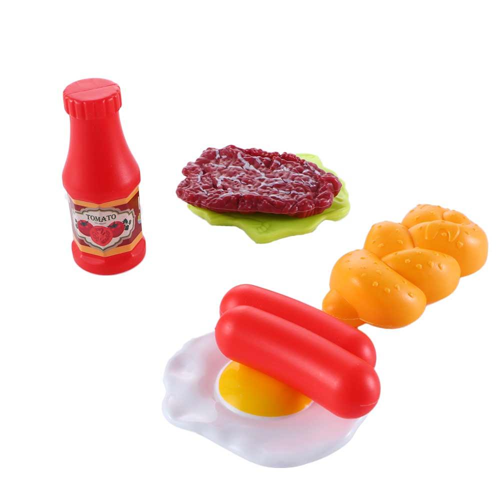 Посуда Игровая Кухня Набор Игрушек Симуляция Еды Миниатюрная Кухня Детская Игровая Кухня