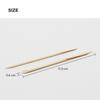 Daiso Wood Nail Sticks  Pack Of 20