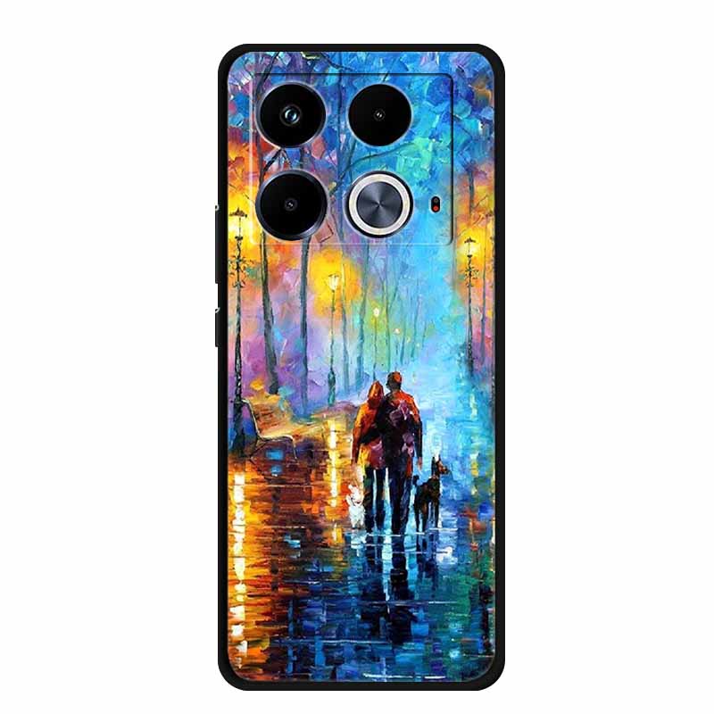 Чехол для Infinix Note 40 Pro 4G 5G Модный Мягкий Силиконовый ТПУ Задняя Крышка Для Infinix Note 40 4G Чехол для Телефона Coque Note40 Pro 5G