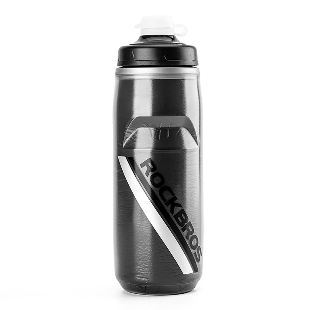 Bidon Rowerowy Termiczny Bez Bpa 620 Ml - Gradient Czarny