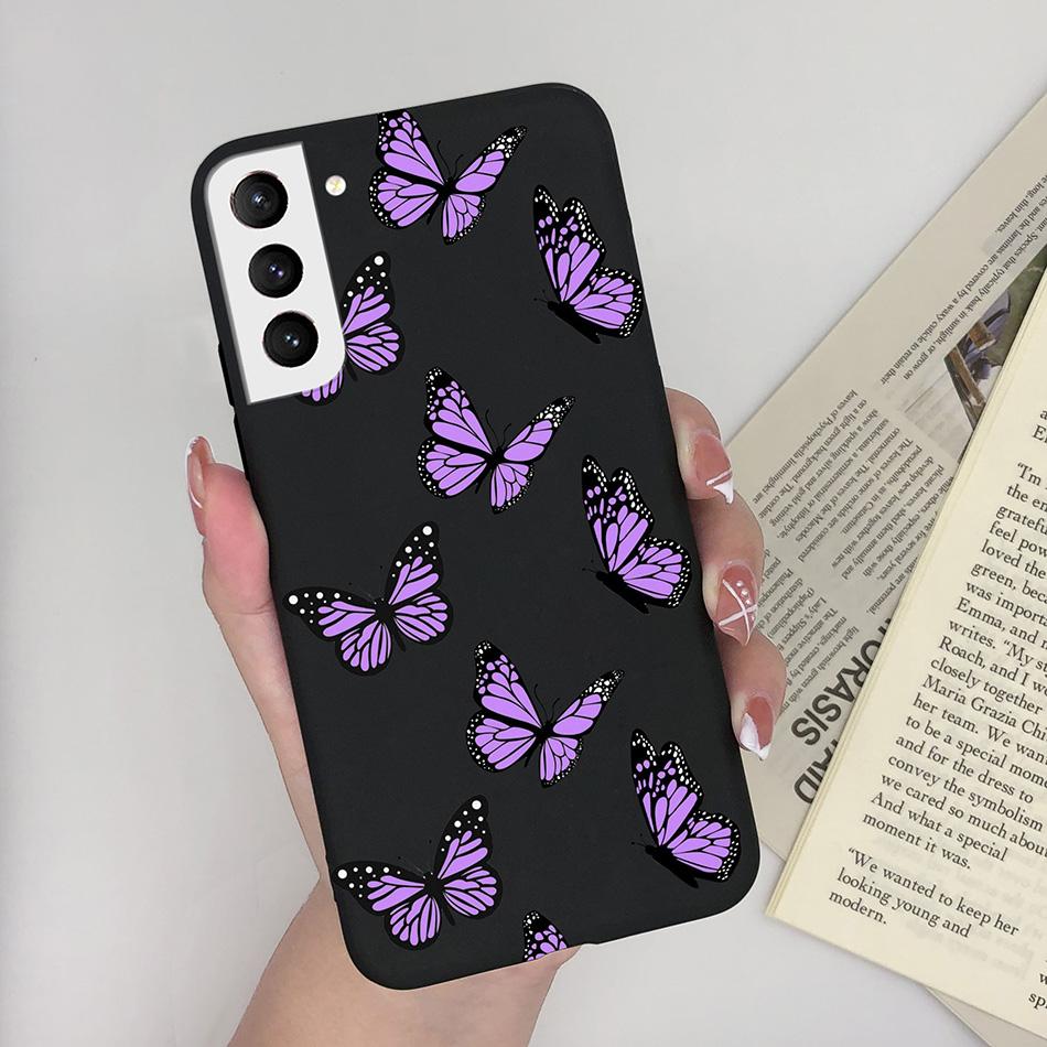 For Samsung S22 Ultra Plus 5G Case Cute Painted Silicone Soft TPU Phone Cover For Samsung Galaxy S22 S 22 Ultra Plus Case Bumper
