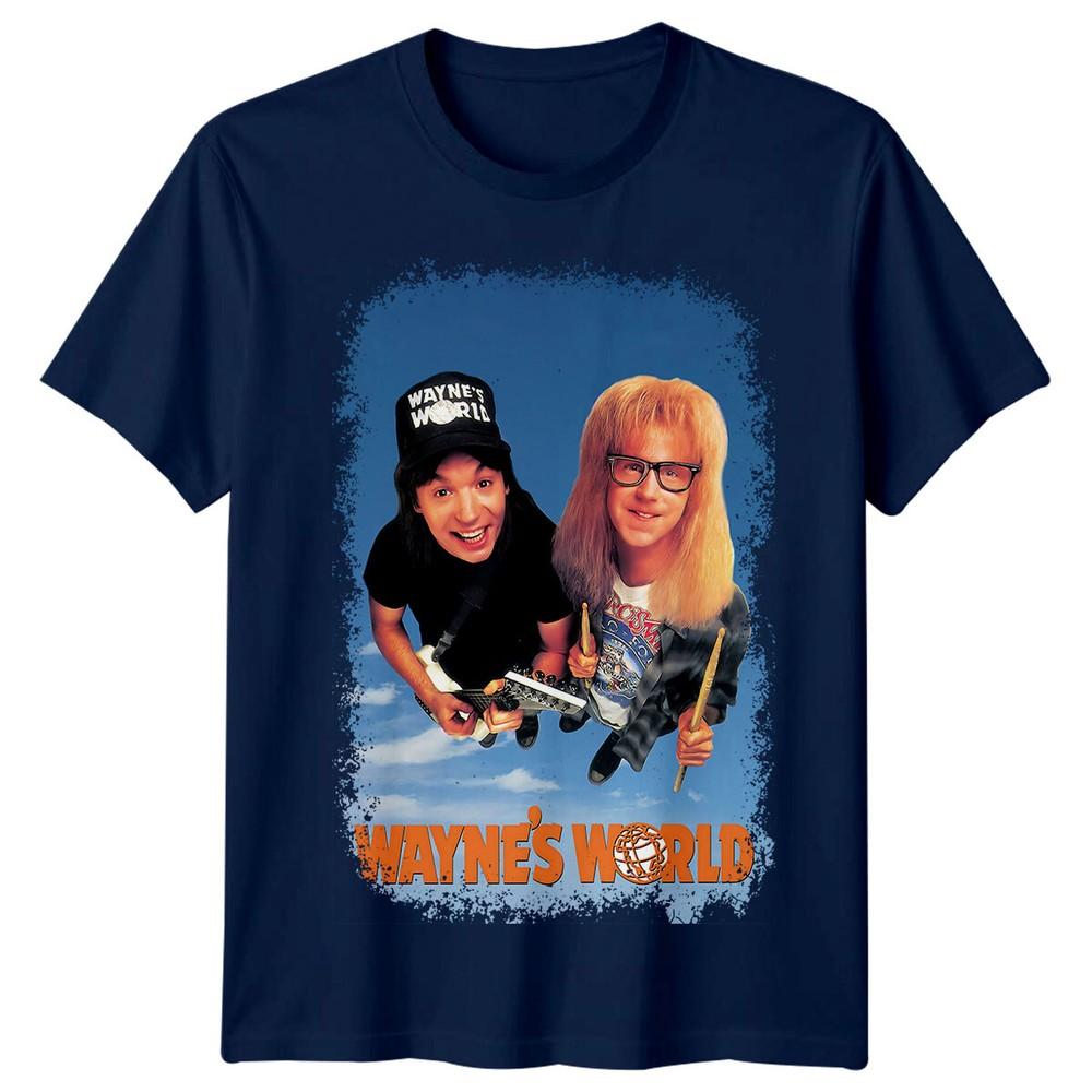 Waynes World 1992 Movie Poster Inspired TShirt Retro 90s Tee Unisex