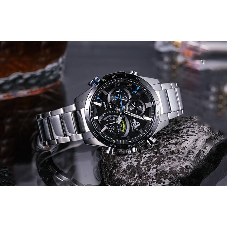 Casio Мужские часы EDIFICE Черные EQB-501XYDB-1AMPR