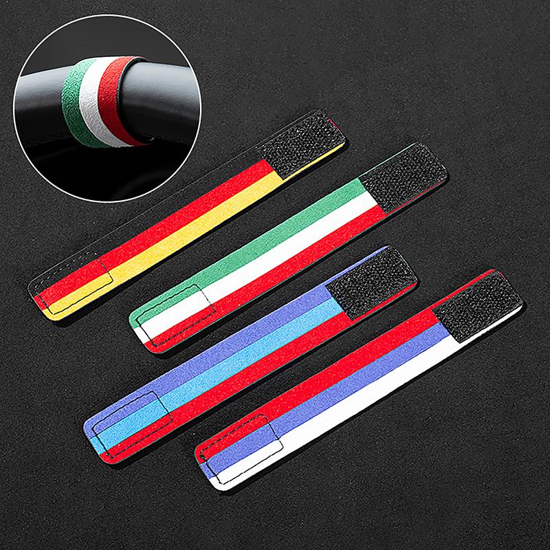 1 шт., стандартный универсальный набор рулевого колеса, аксессуары для модификации автомобиля, центральная линия, креативная маркировка, наклейка-подсказка