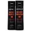 Body Wash- Activated Charcoal 250 Ml Set of 2 - Deep Skin Detox with Activated Charcoal, Moisturization of Aloe Vera, Cleansing