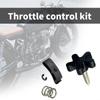 Комплект для регулировки дроссельной заслонки мотоцикла с пружиной и клипсами 56402-83A 56394-74 11155 для мотоциклов 1974-2017 годов, простая установка
