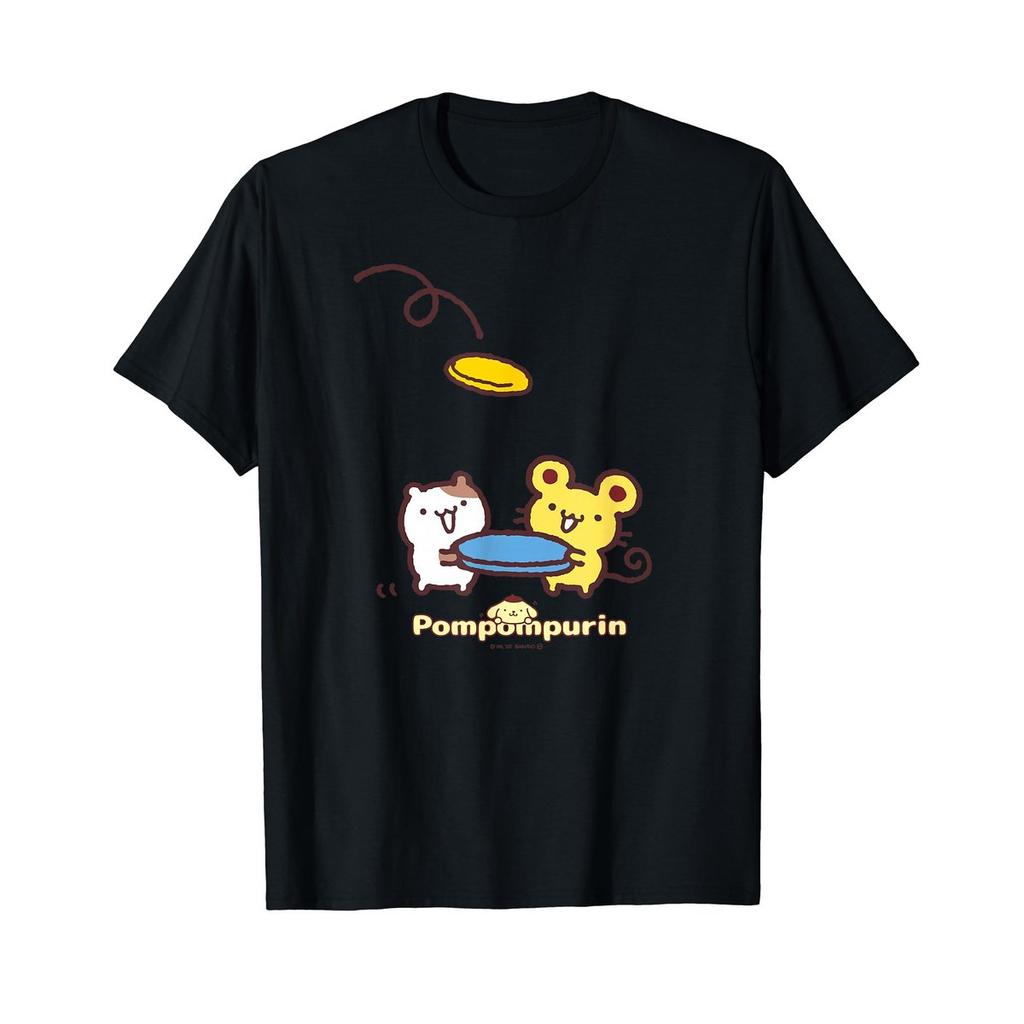 Футболка Sanrio Pompompurin с маффинами и сконами, эксклюзивная одежда из Японии