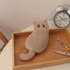 Kawaii Stationery Storage Bag Funny Cat Plush Cat Stationer Bag  School Supplies