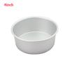 4/6/8/10/12 дюймов фиксированное основание круглая форма для торта алюминиевая DIY торты кондитерские формы форма для чизкейка антипригарная форма для торта кухонные принадлежности