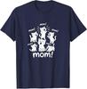 Mom Cat Shirt Funny Mama Kittens Mothers Day Humor Tshirt Y2k Kitten Comic Graphic Saying Tee Novelty Gift Womens Fashion Top